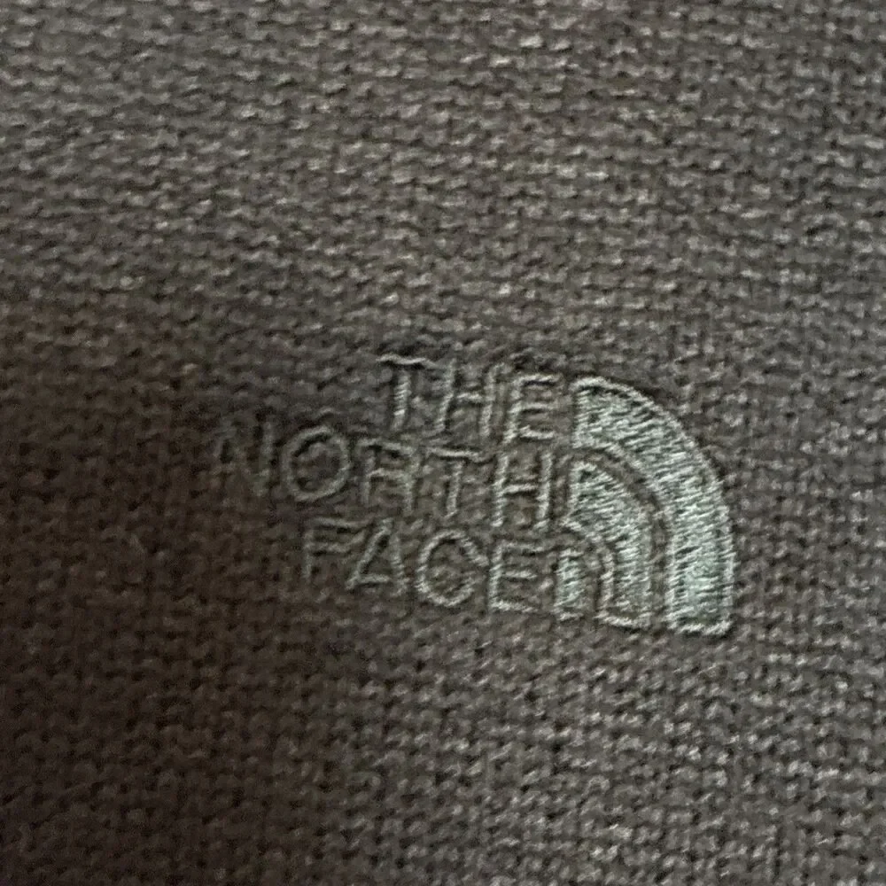 North Face Mens XL Top 1/4 Zip Fleece Pullover Mock Neck Black Gorpcore Casual